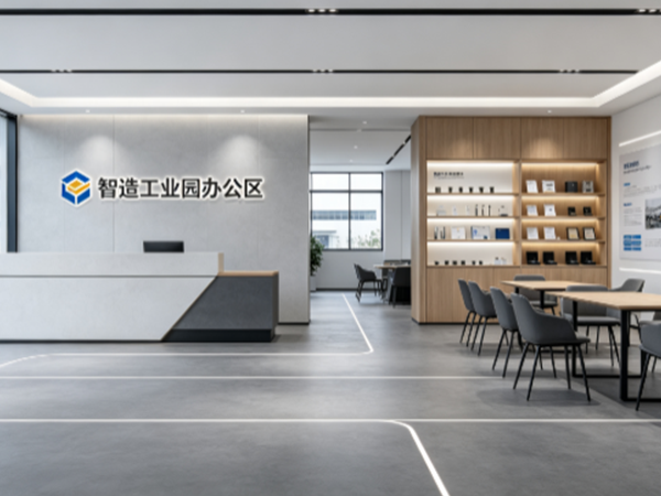 即墨办公室设计-工业园厂房办公区装修：功能划分与舒适办公环境的融合设计